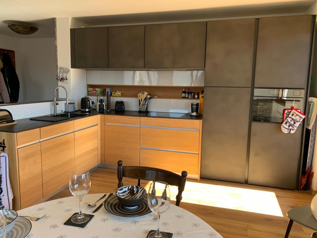 Apartament La Jacinthe De Crans Zewnętrze zdjęcie