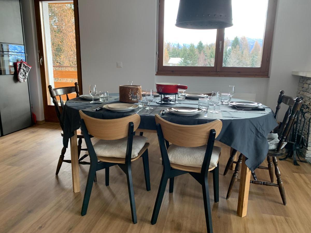 Apartament La Jacinthe De Crans Zewnętrze zdjęcie