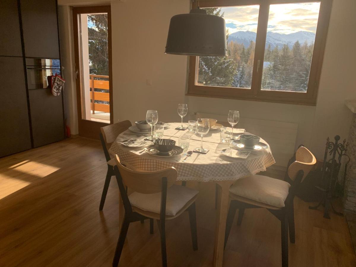 Apartament La Jacinthe De Crans Zewnętrze zdjęcie