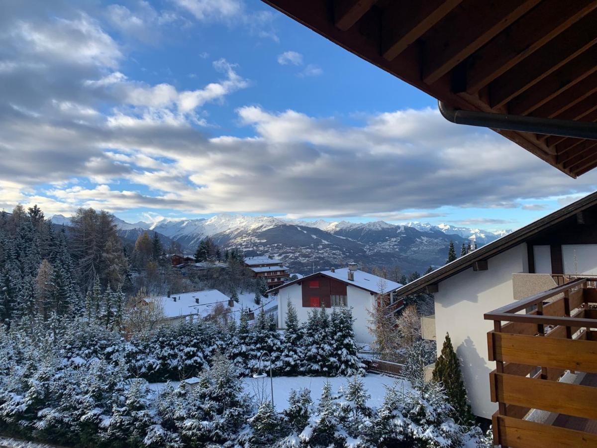 Apartament La Jacinthe De Crans Zewnętrze zdjęcie