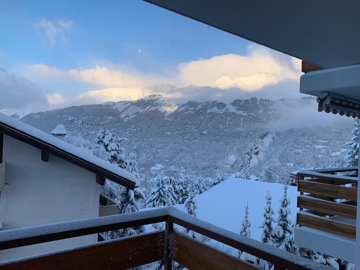 Apartament La Jacinthe De Crans Zewnętrze zdjęcie