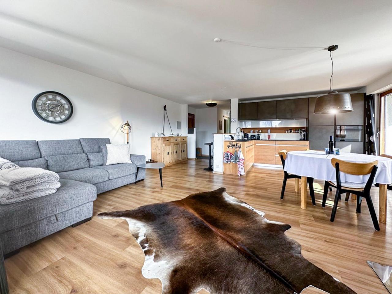 Apartament La Jacinthe De Crans Zewnętrze zdjęcie
