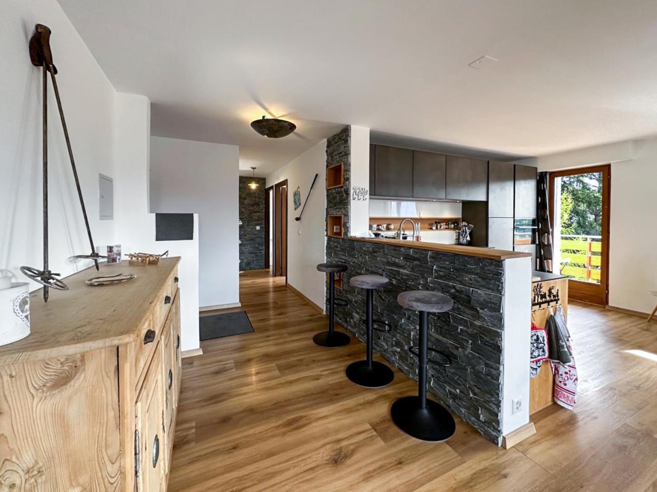 Apartament La Jacinthe De Crans Zewnętrze zdjęcie