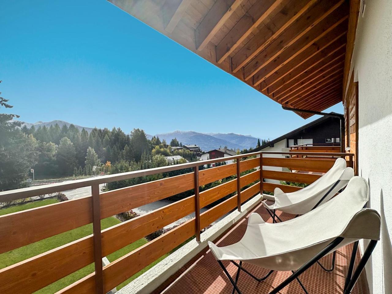 Apartament La Jacinthe De Crans Zewnętrze zdjęcie