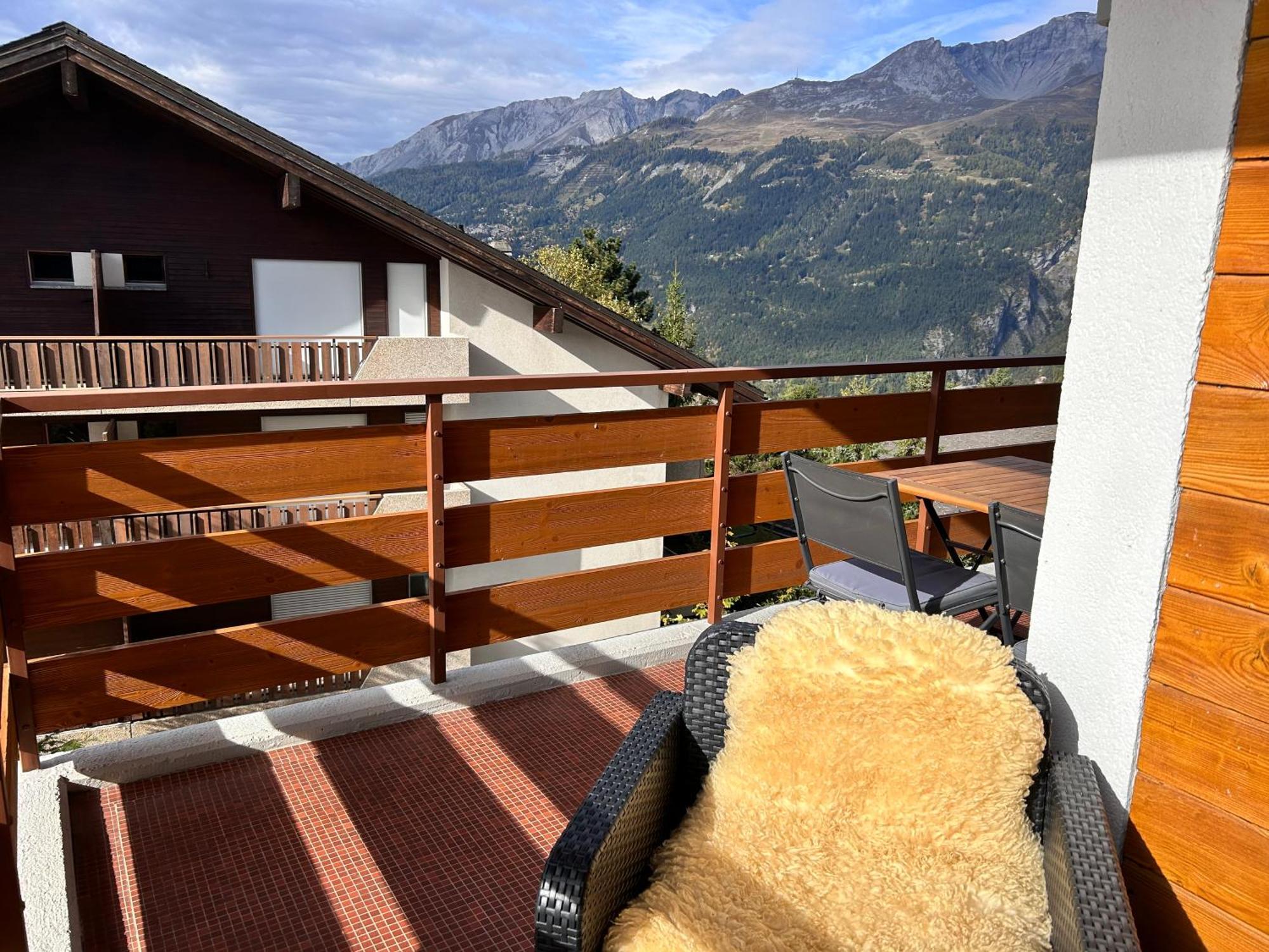 Apartament La Jacinthe De Crans Zewnętrze zdjęcie